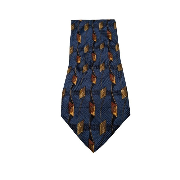 ROBERT TALBOTT Handmade in USA Silk Neck Tie Men's Geometric Print NWT $65 MSRP - Picture 1 of 9